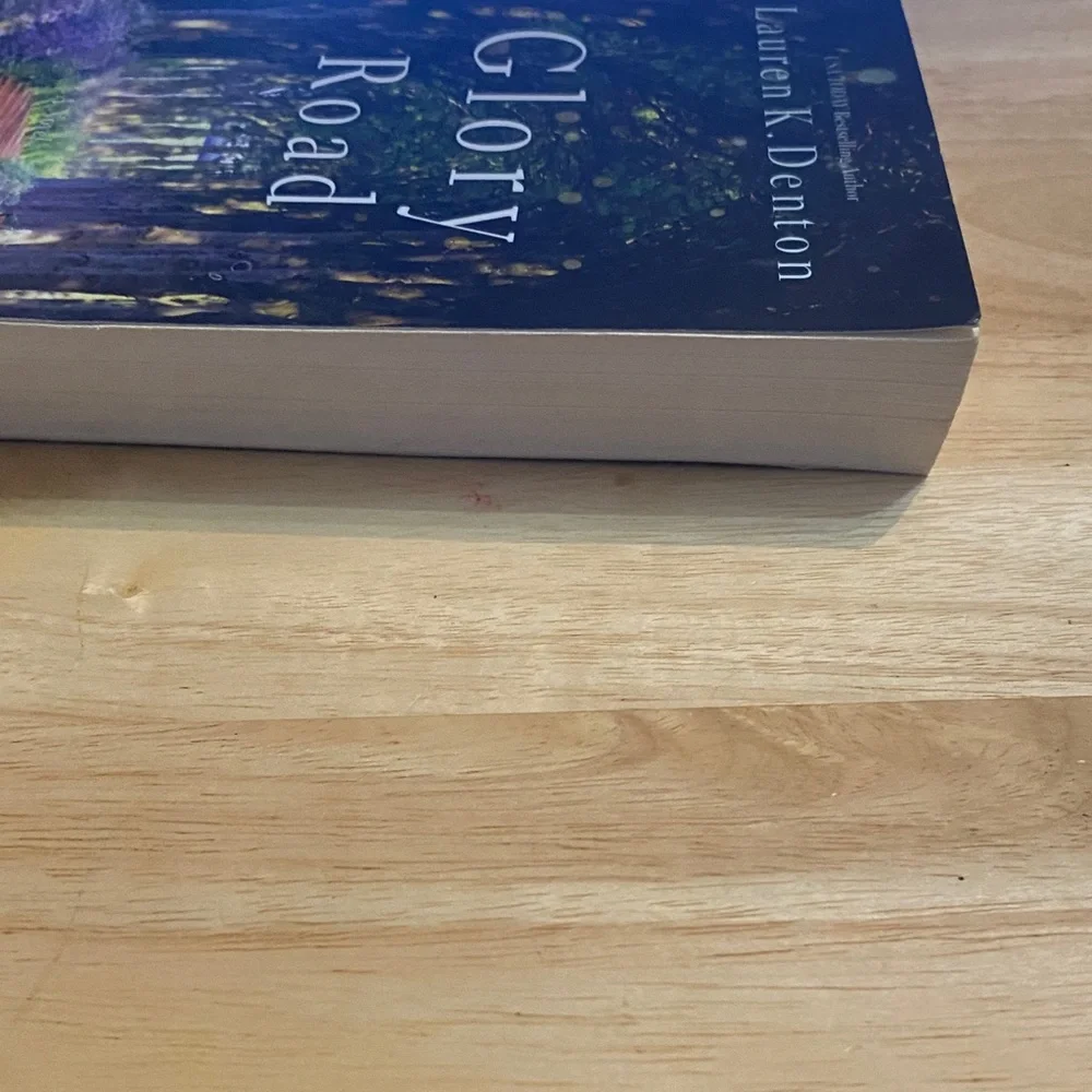 Glory Road by Lauren K. Denton - Illustrated Paperback with Purple Floral Cover